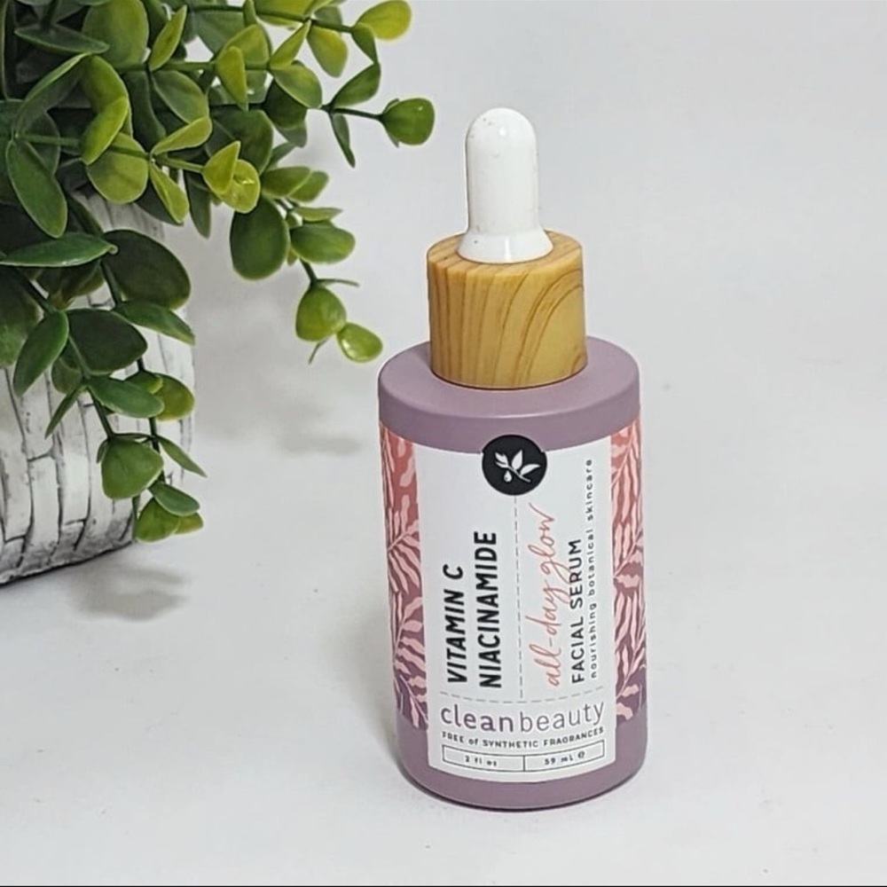 ⚡️Clean Beauty "Vitamin C-Niacinamide" All-Day Glow Facial Serum